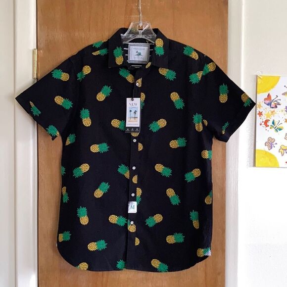 Denim & Flower S/S Buttondown Shirt - Picture 1 of 8